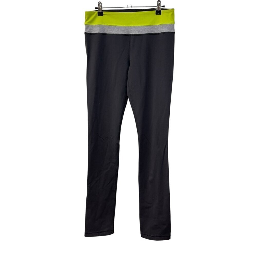 Lululemon Yogo G1 Full Length Reversible Pants Leggings Women’s Size 8